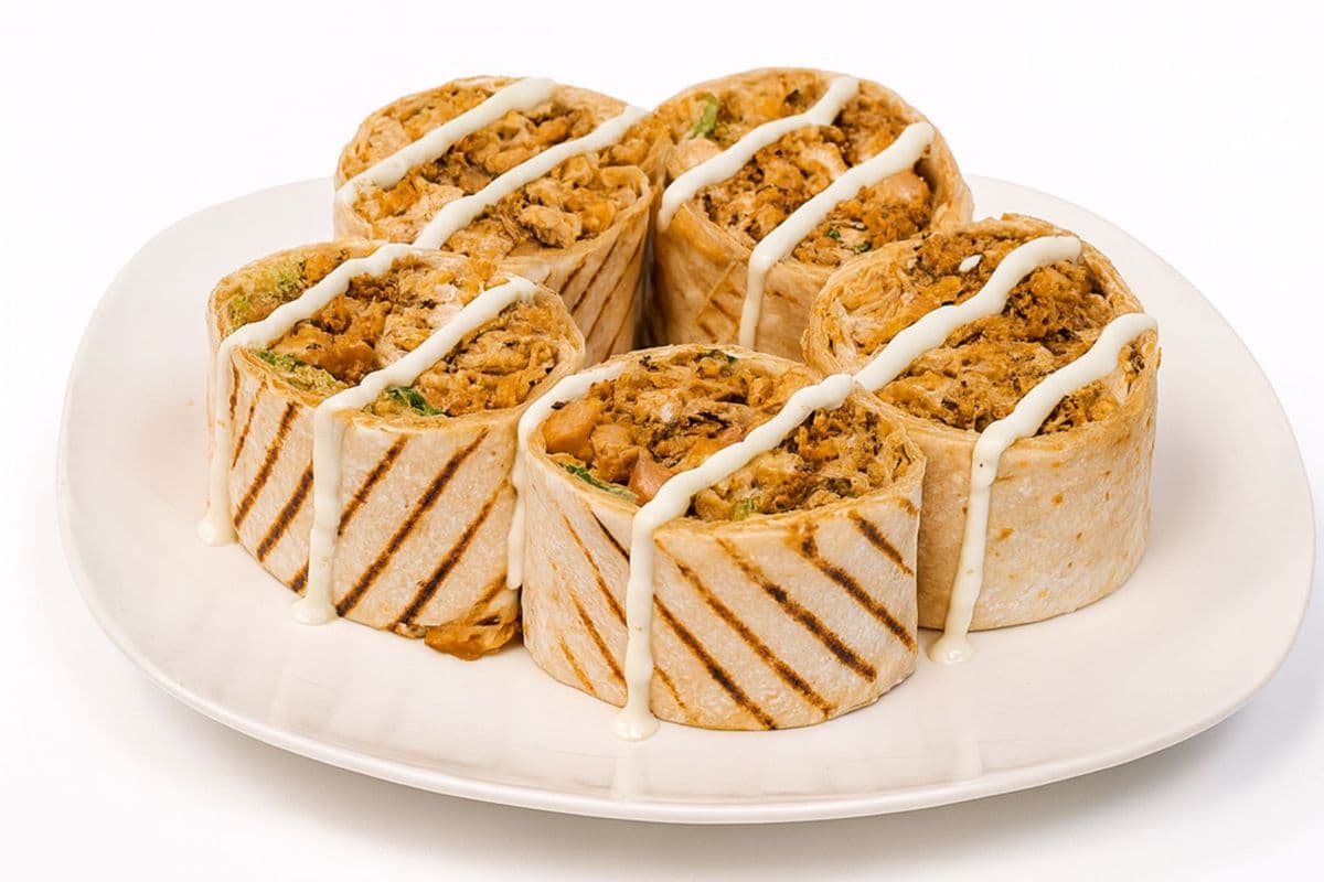 Chicken Shawarma SAJ Wrap