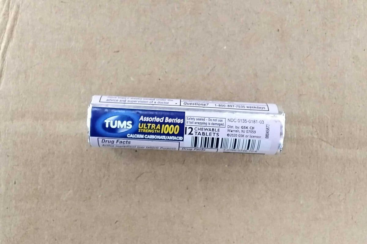 TUMS Assorted berries.