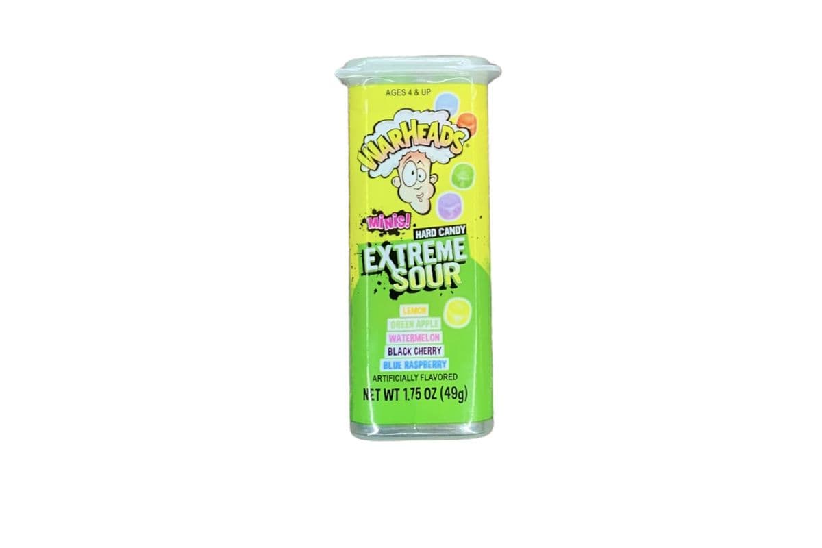 Warheads - Extreme Sour Hard Candy minis 49g (49g) (20 Cal)