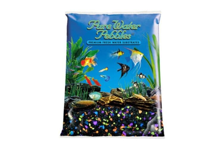 Nature's Ocean Pure Water Pebbles Lasernite Glo Aquarium Gravel (5 lbs)