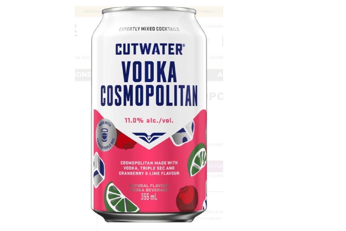 Cutwater Cosmopolitan (1 x 355 ml can)