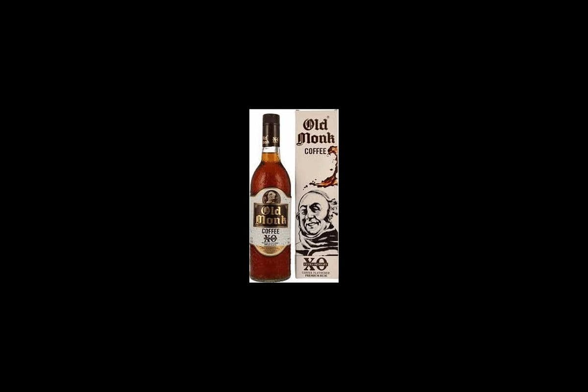 OLD MONK EXTRA COFFEE RUM (750ML) (1 x 750ML)