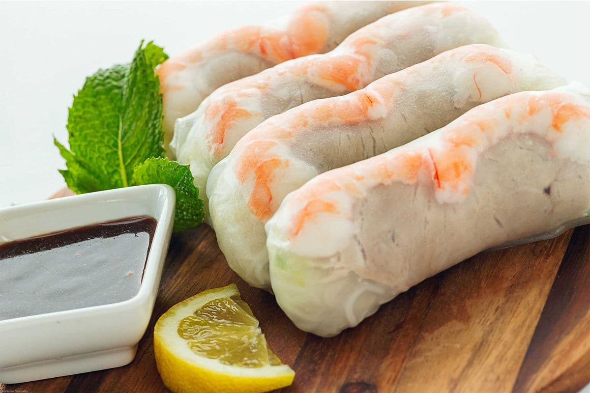 Pork & Shrimp Salad Rolls (3 pcs)
