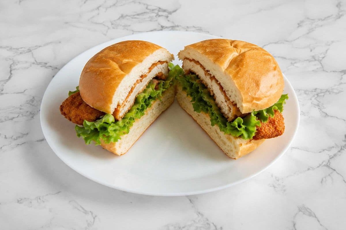 Pork Schnitzel On a Bun