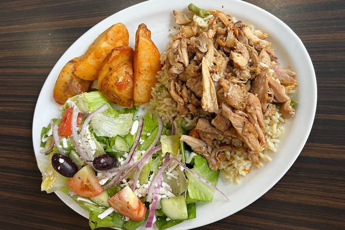 Chicken Gyros Dinner