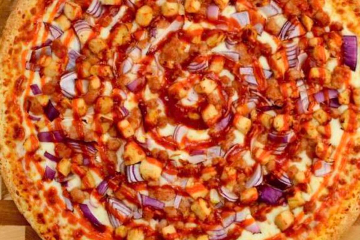 Mega BBQ Chicken Pizza