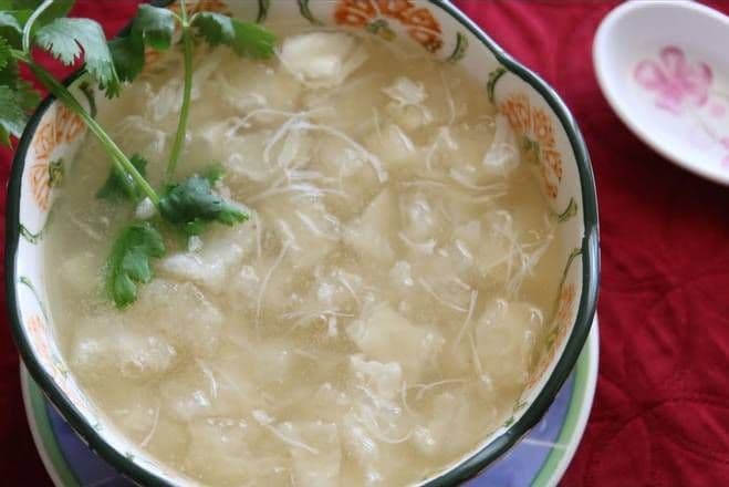 Crab Meat with Fish Maw Soup (S) / 蟹肉魚肚羹 (細)