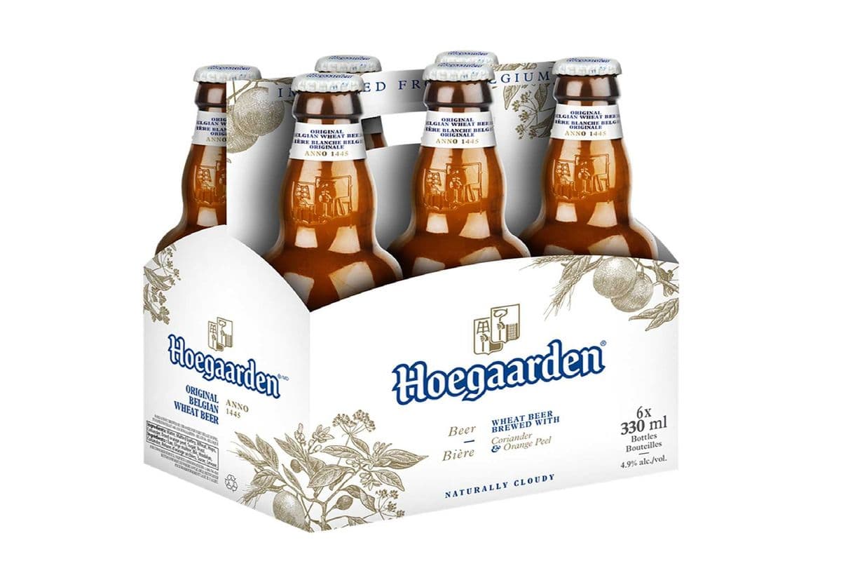 554089. HOEGAARDEN (6 x 330ML (BOTTLES))