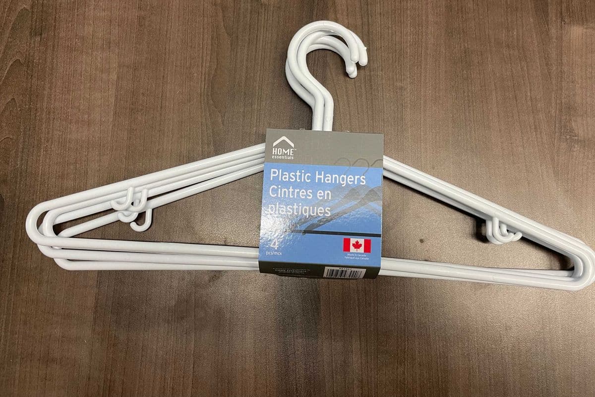 White Hangers 4pc (4 Pack)