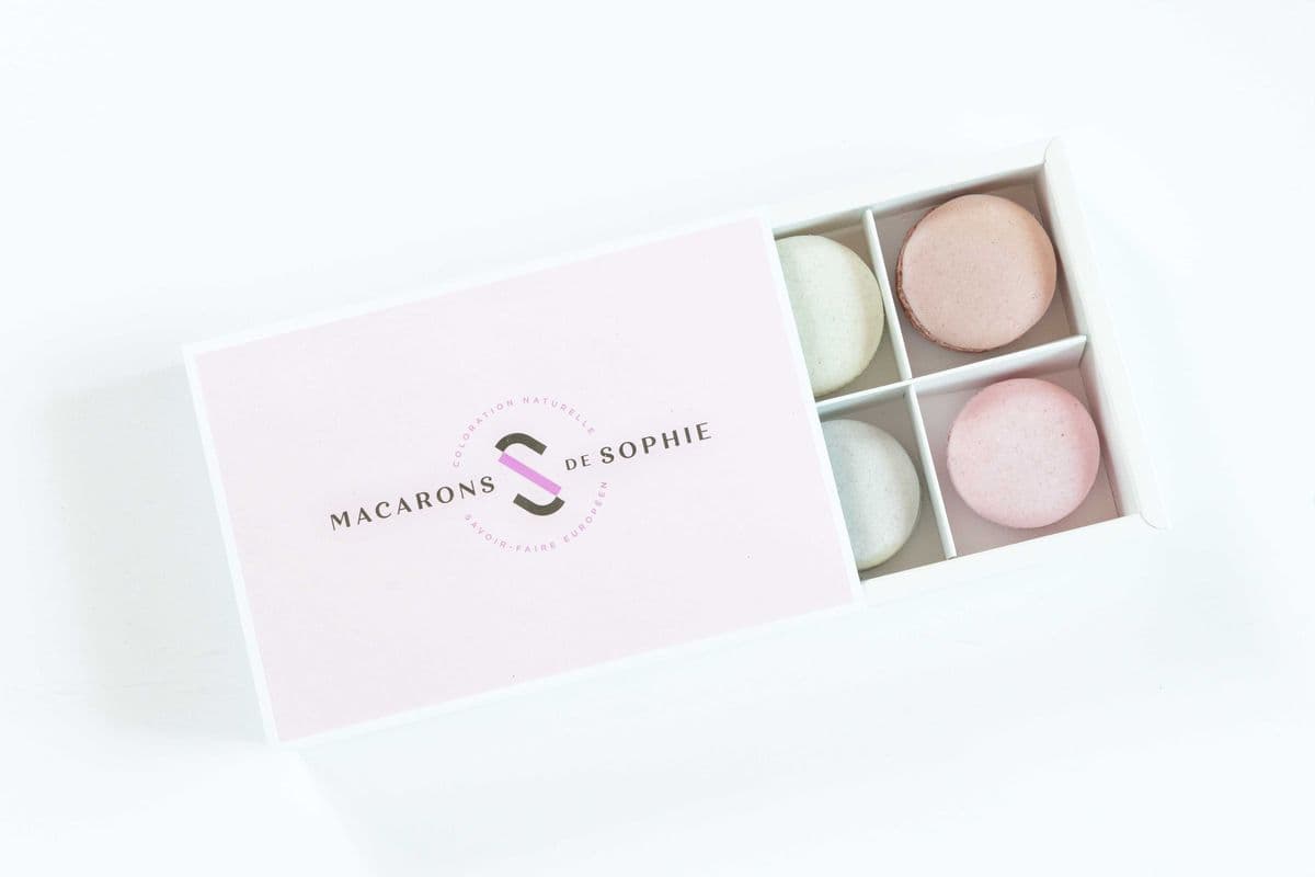 Boite découverte - 6 macarons  / Box of 6  Macarons