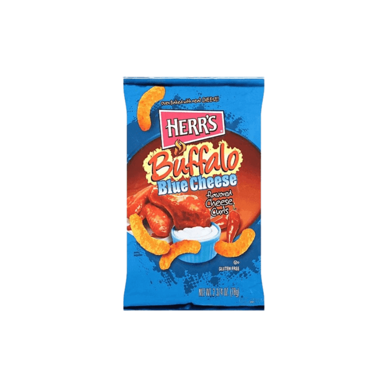 Herr’s Curls Buffalo Blue Cheese - USA (2.75oz)