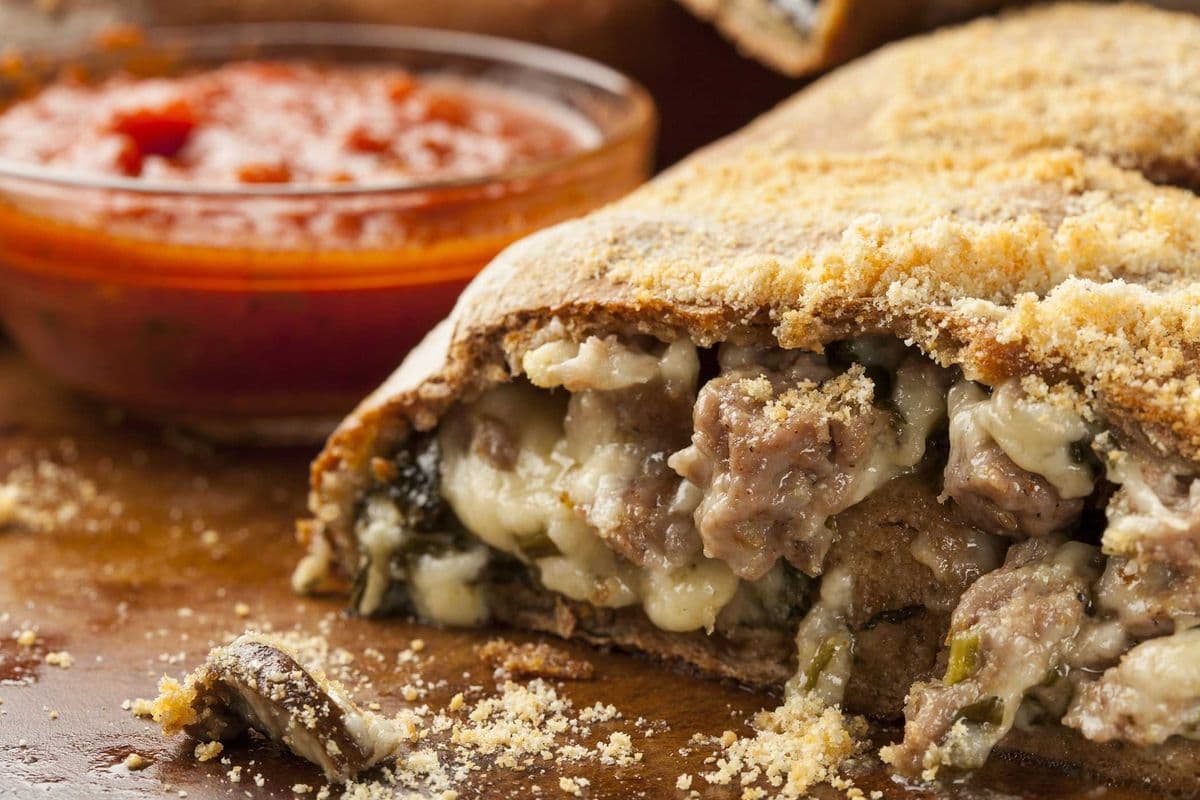 Philly Steak Calzone