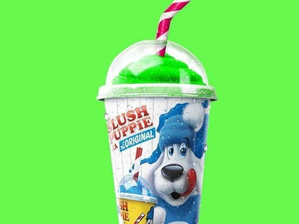 Medium Sour Apple Slush Puppie