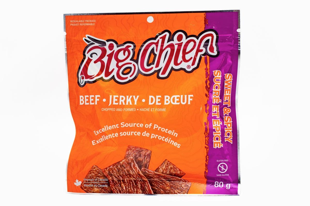 Big Chief Beef Jerky Sweet & Spicy (80 g) (80g)