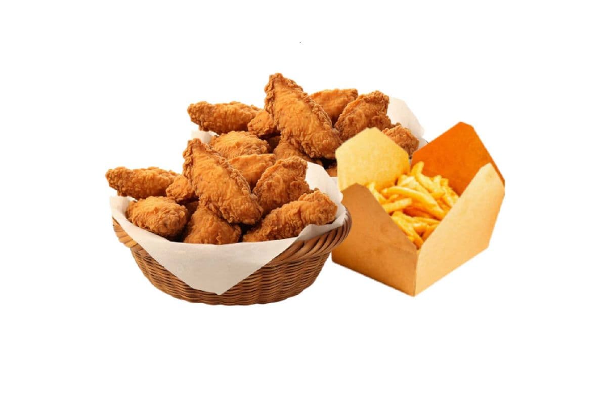 24 pc Wings Family Meal with 1 Large Side (approx. 4 lbs)