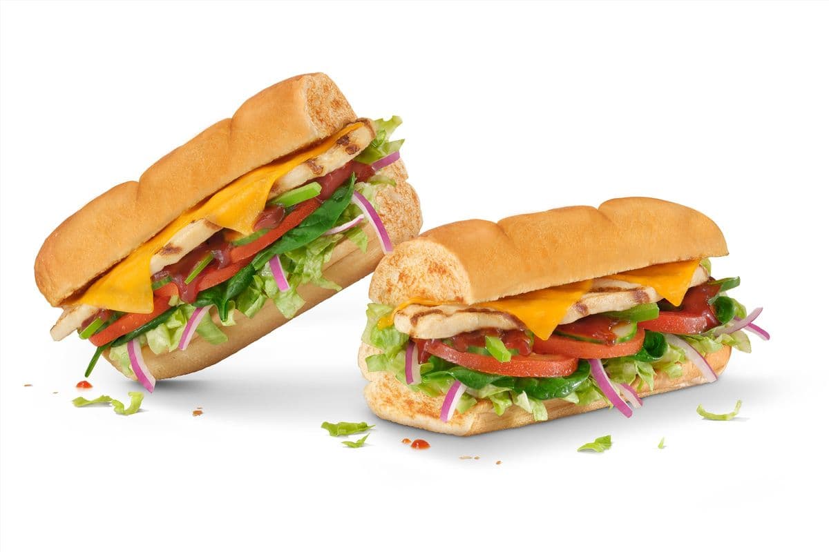 Footlong Stampede BBQ Grilled Chicken Sub (660 Cals)