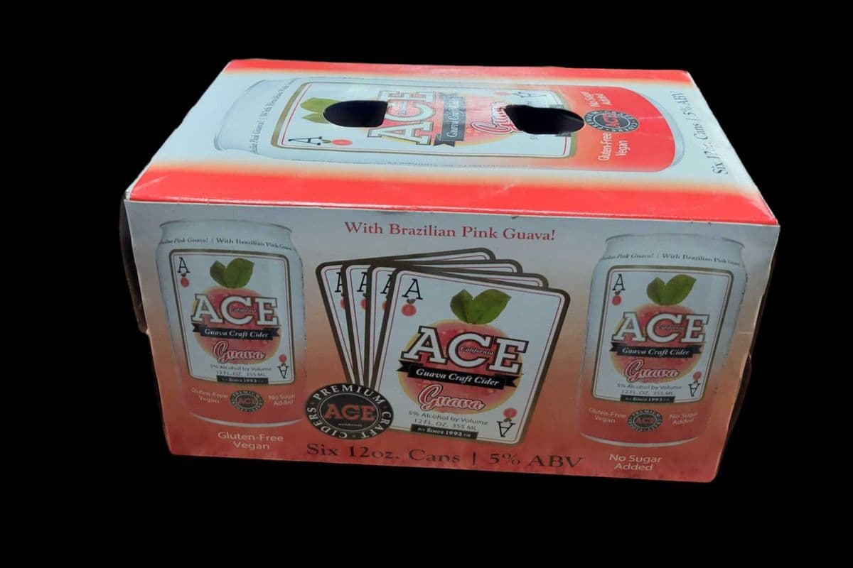 Ace Guava Craft Cider (6 x 12oz Cans)