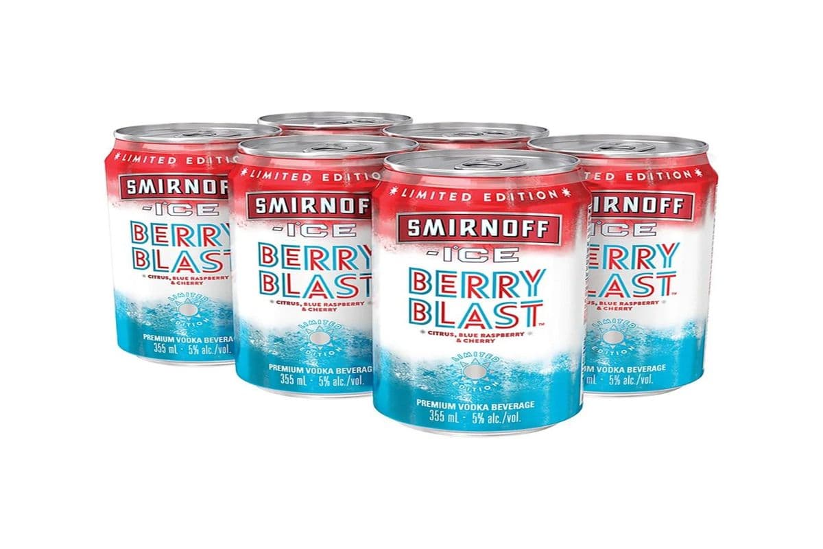 Smirnoff Berry Blast 6CANS (1 x 355 mL)