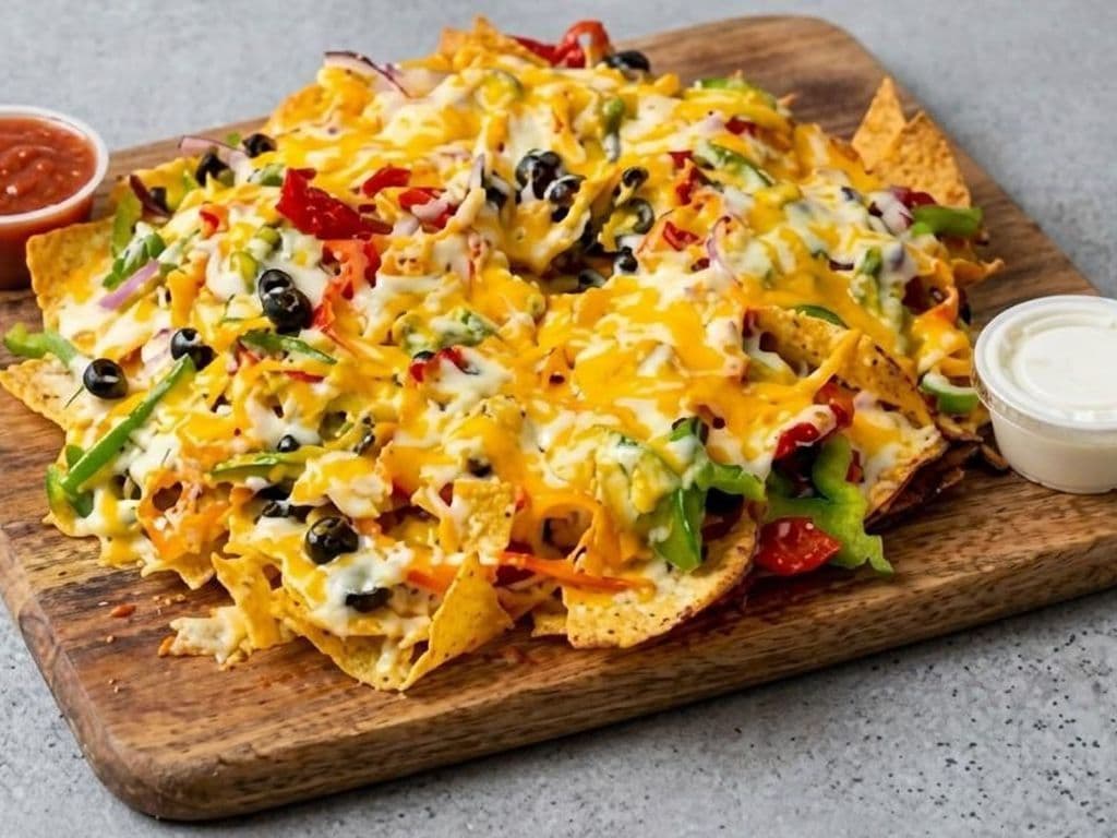 CHICKEN (DELUXE) NACHOS