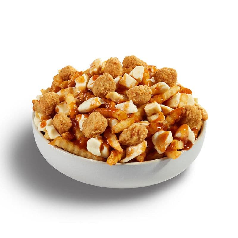 Poutine pop-corn / Chicken Popcorn Poutine