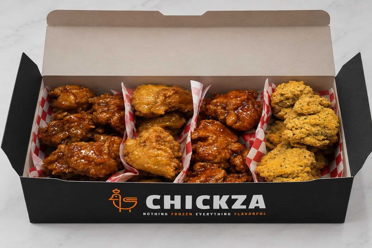 You Pick 4 Flavor Box - Boneless Full (~860 gms)