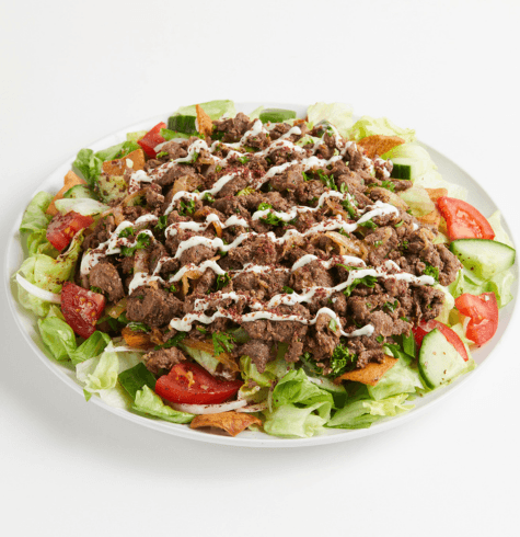 Lamb on the Salad