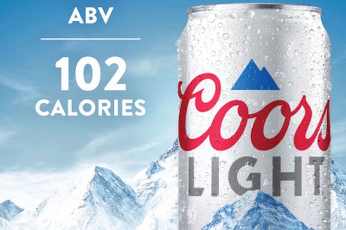 COORS LIGHT Beer (15 X 355ML) 5.0% ABV (15 x 355 mL)