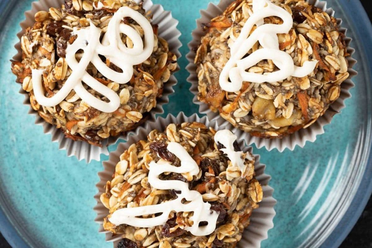 Carrot Cake Oat Cups