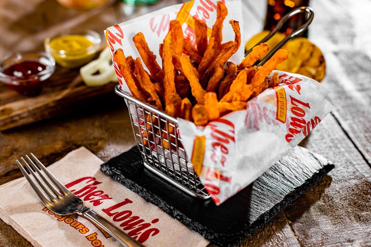 Grande Frites de Patates Douces