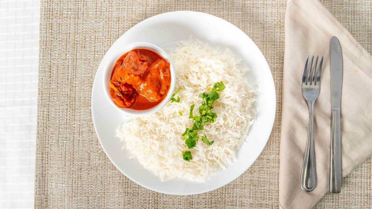 Butter Chicken with rice