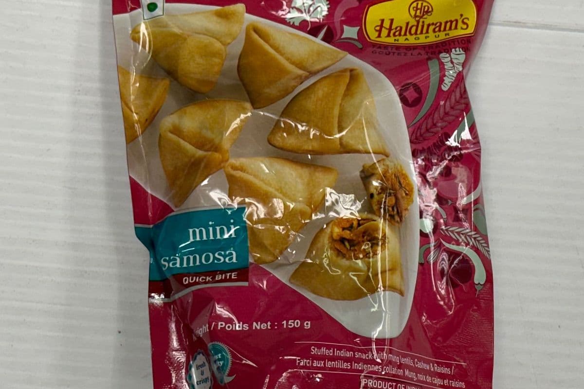 Haldiram's Mini Samosa Quick Bite (150g) (250 Cal)