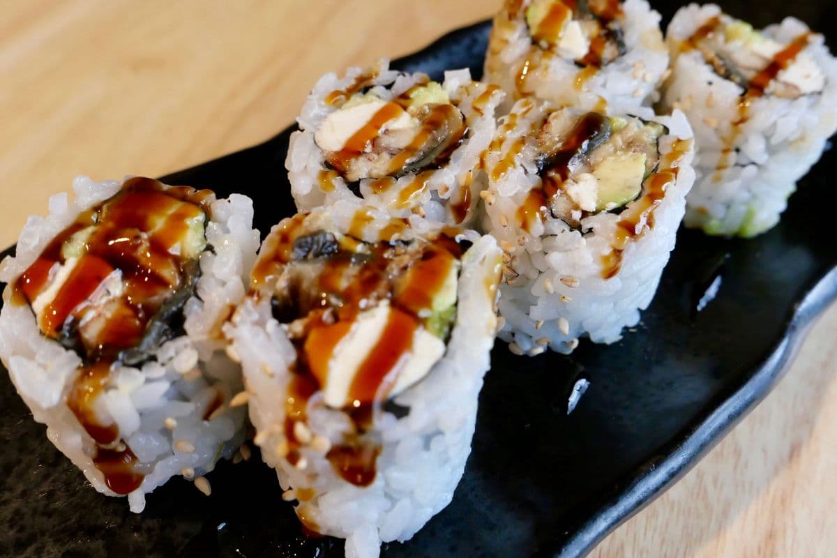 Unagi and Cream Cheese Roll