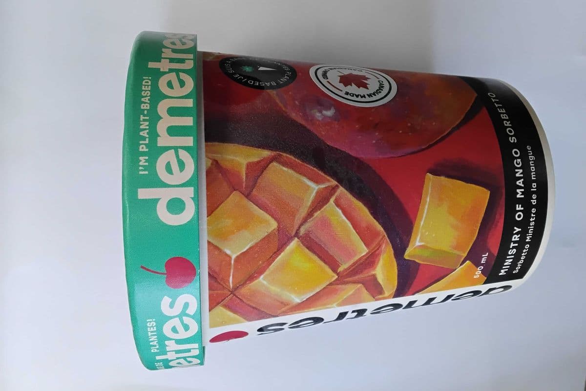 Demetres mango sorbetto (500 ml)