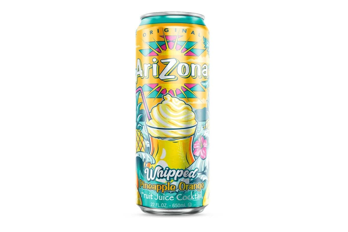 Arizona Whipped Pineapple Orange Cocktail (650ml) (210 Cal)