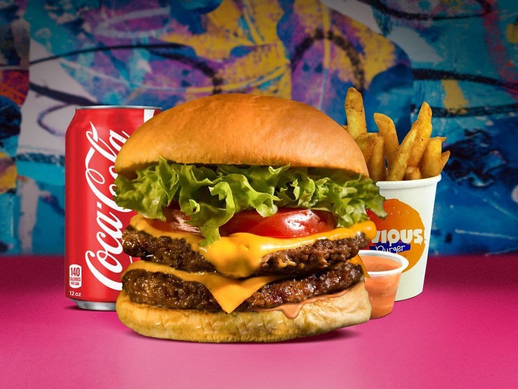 Trio Obvious Double Burger