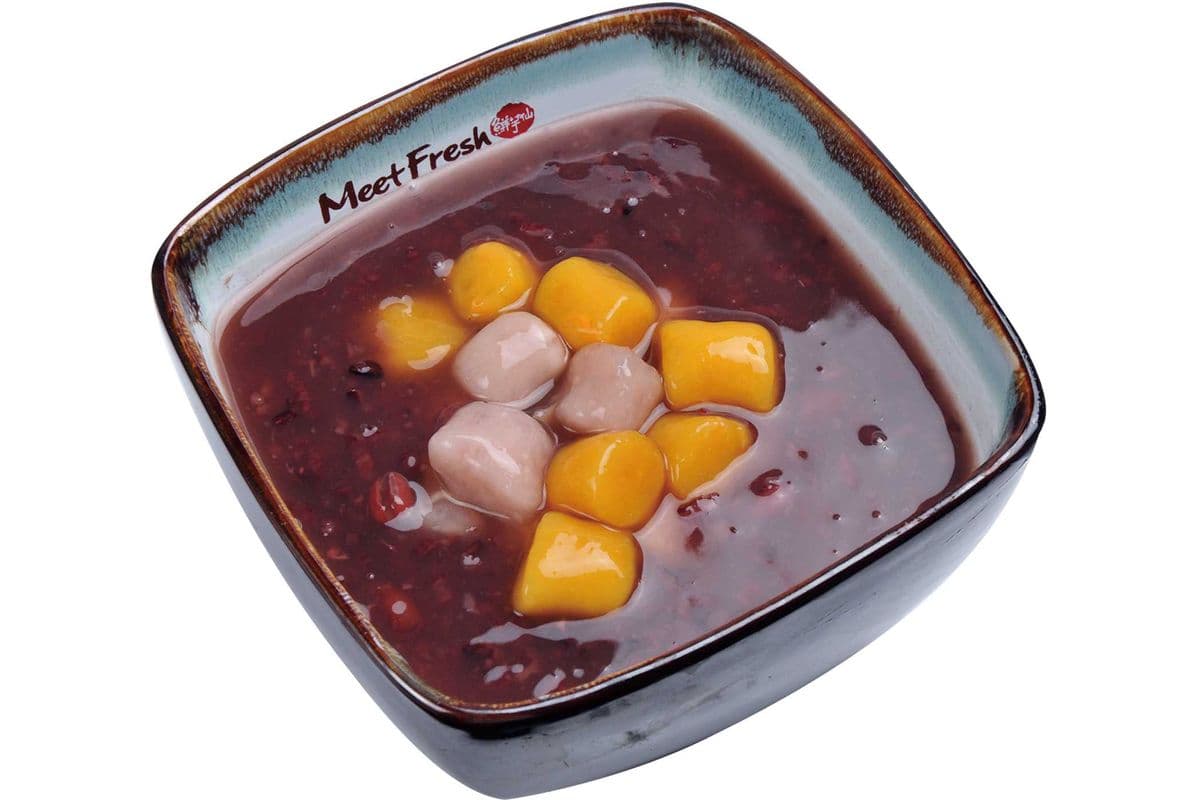 Purple Rice Soup with Taro Ball (Large)