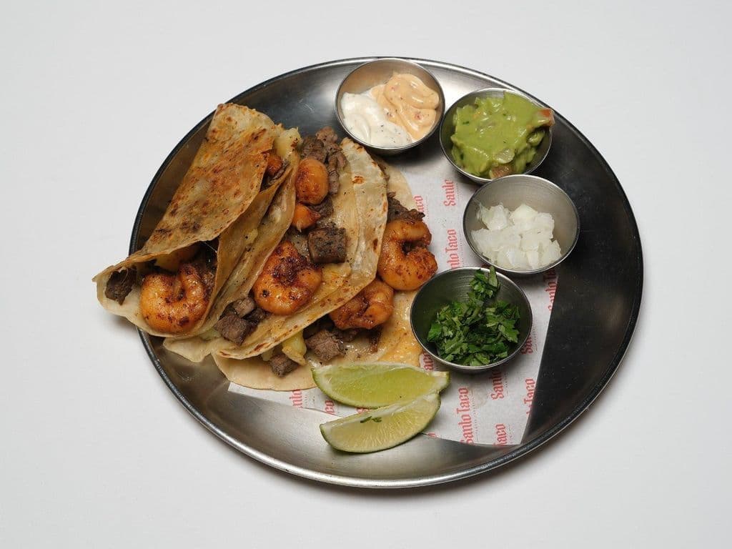 Quesadillas Mar y Tierra