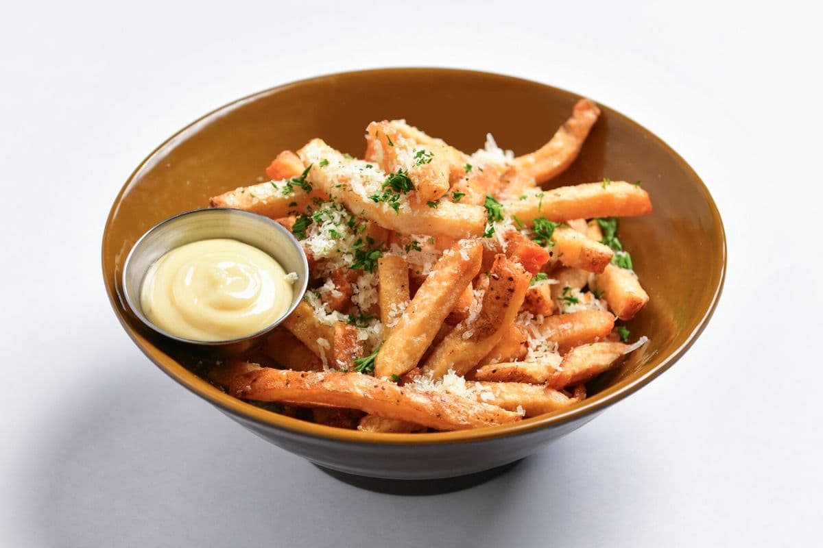 Truffle parmesan fries