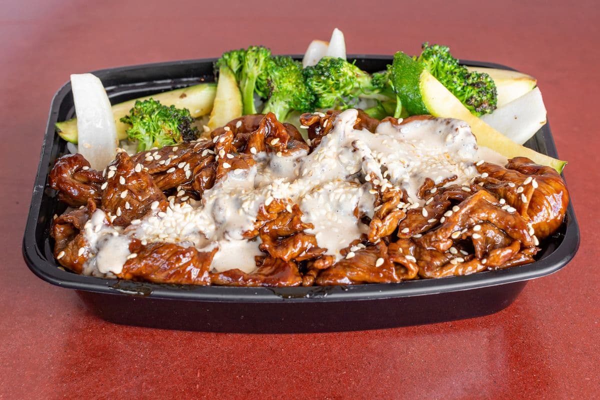 Sesame Beef Rice Bowl