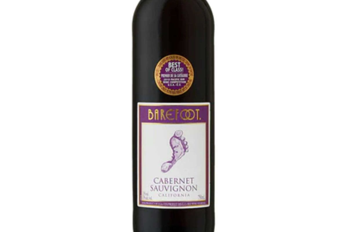 Barefoot Cab-sav, 750ml wine (13.5% ABV) (1 x 750 ml)