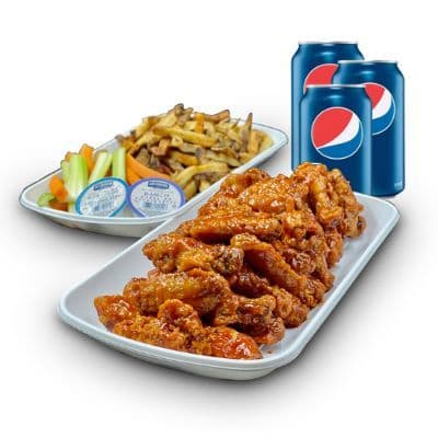 Combo # 6 (40 Wings or 5 x Boneless)