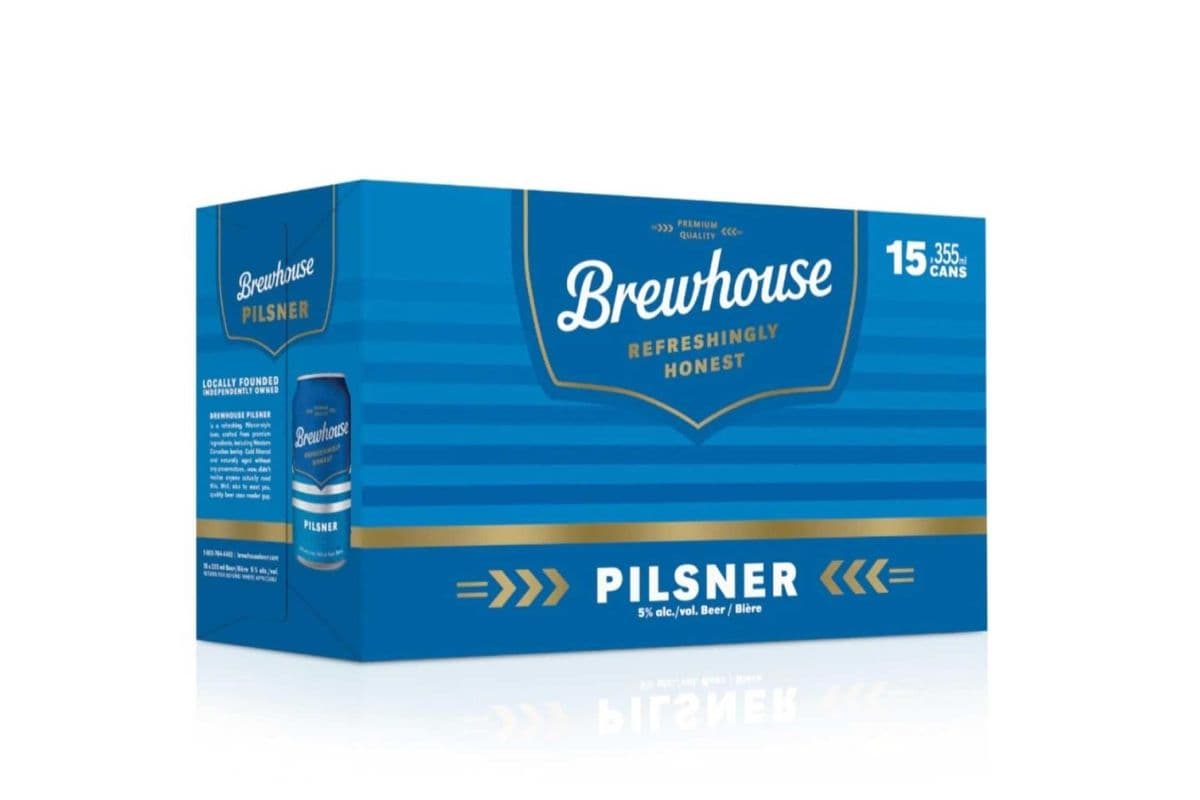 BREWHOUSE PILSNER 15 PACK (1 x 15 CANS)