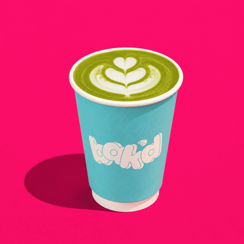Rose Matcha Latte