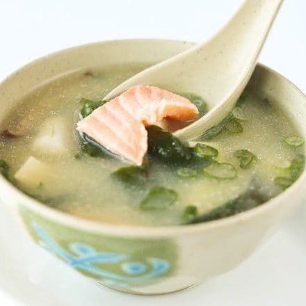 Soupe miso fruits de mer / Seafood Miso Soup