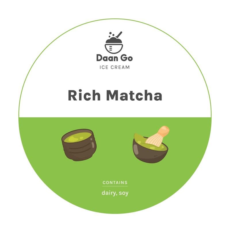 Rich Matcha Ice Cream
