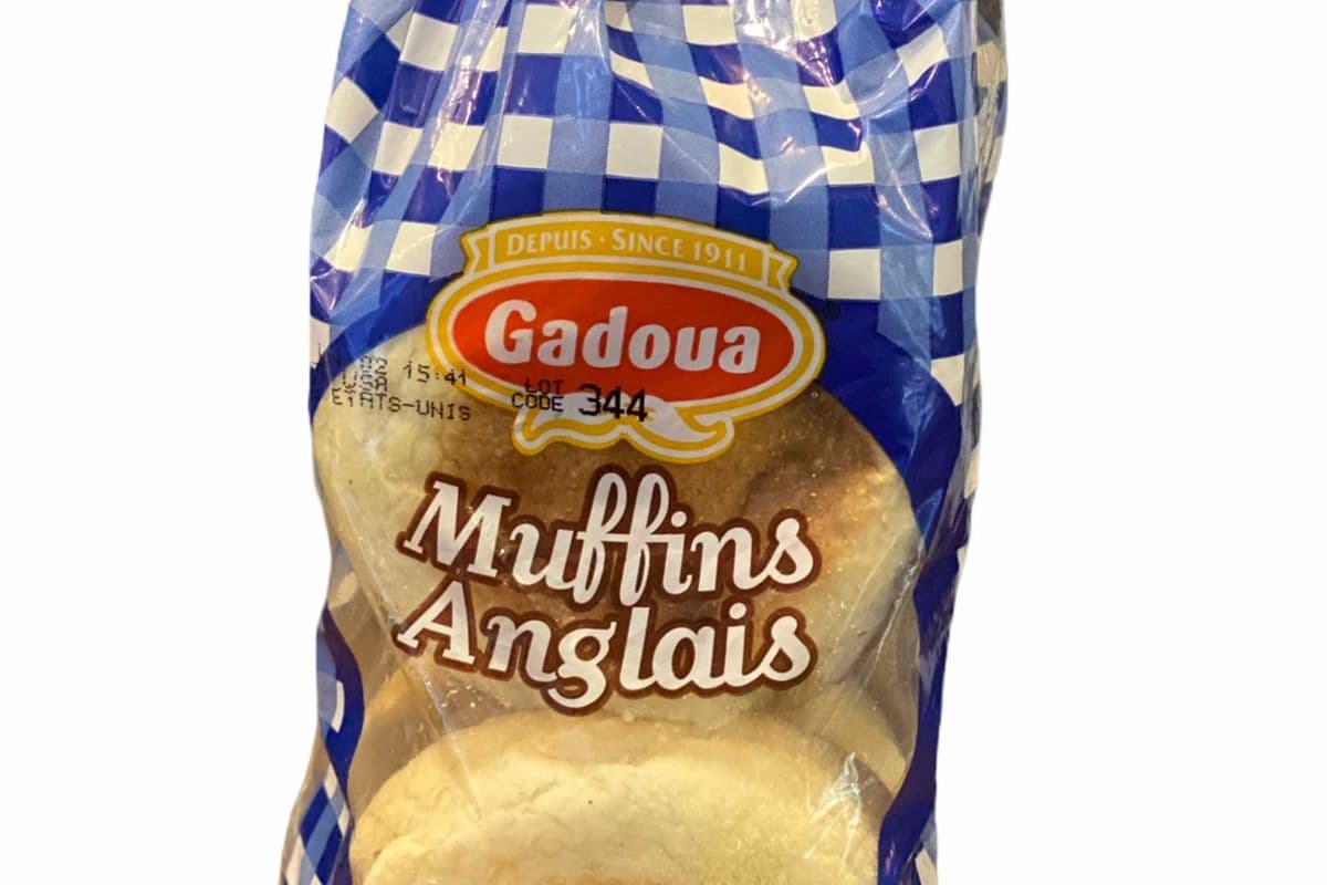 Paquet de 6 Muffins Anglais Nature / Plain English Muffins