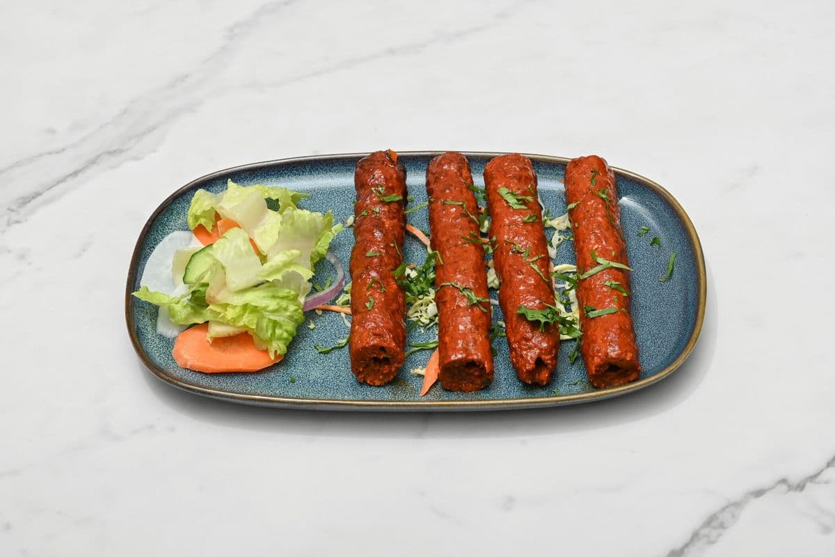 Lamb Gilafi Seekh Kabab (Colonel's Special)