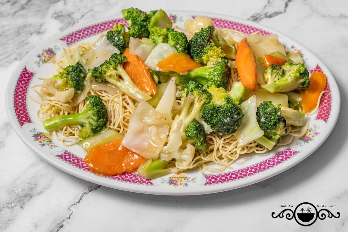 65. Tofu Cantonese Chow Mein
