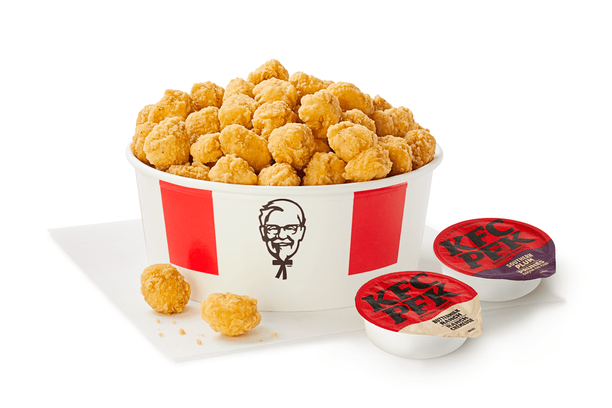 Offre 2 pour 1 sur le Baril de Poulet Pop-Corn XL / BOGO XL Popcorn Chicken Bucket