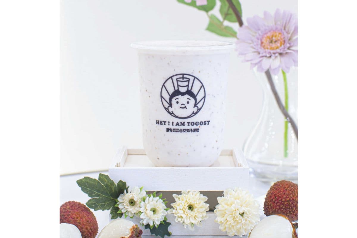 Rose Lychee Yogurt/玫瑰荔荔